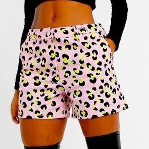 NWT Love Moschino Leopard Shorts